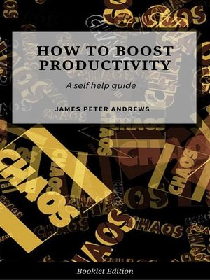 cover image of How to Boost Productivity